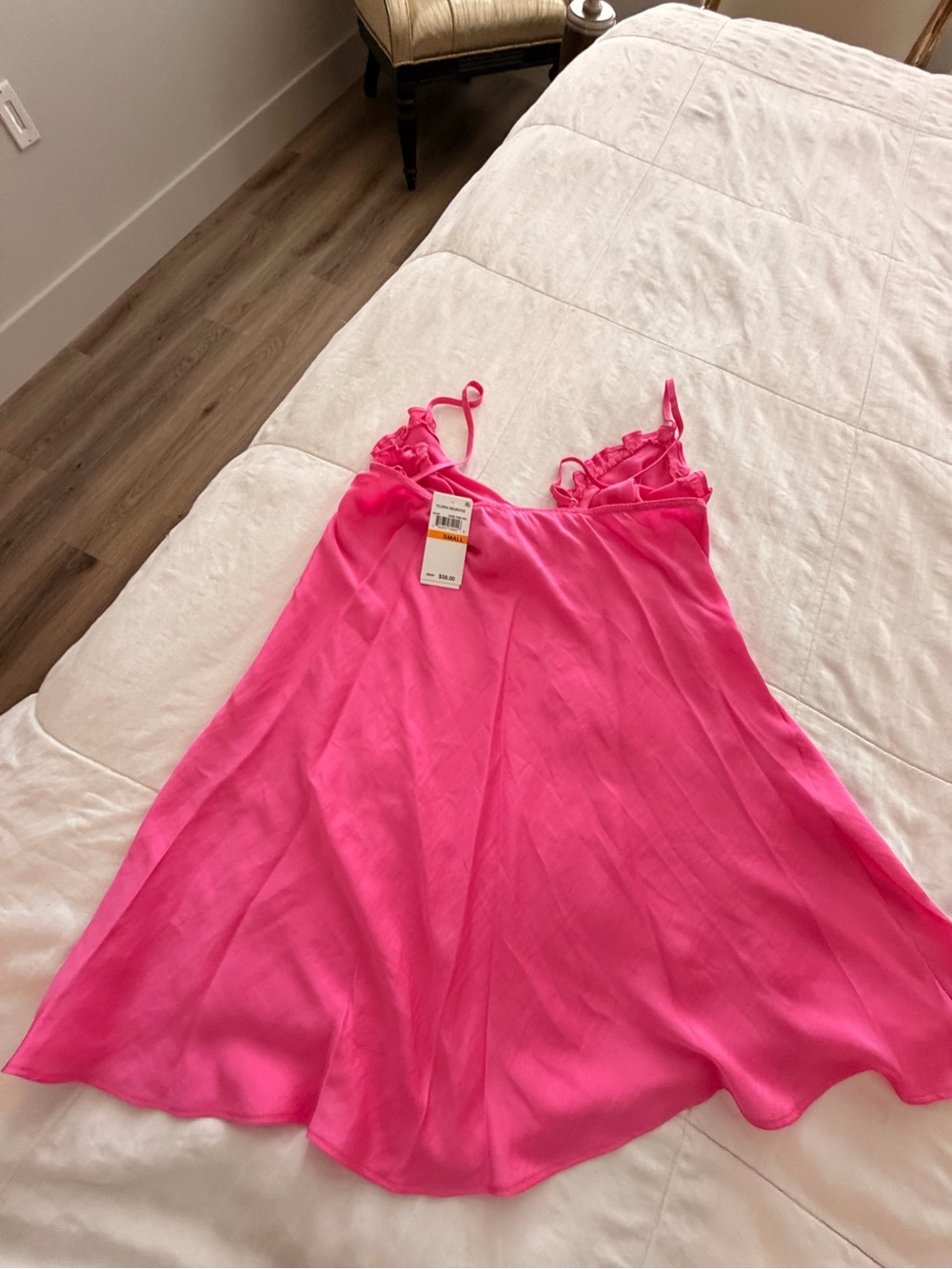 Flora Nikrooz Fuchsia Ruffle-Trim Camisole